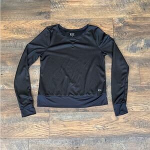 SPLITS59 Los Angeles Black Long Sleeve Athletic Top (S)